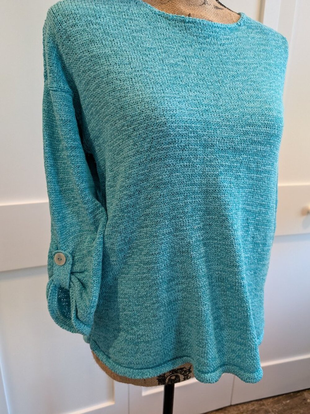 Aqua 3/4 sleeve knit top by Chico